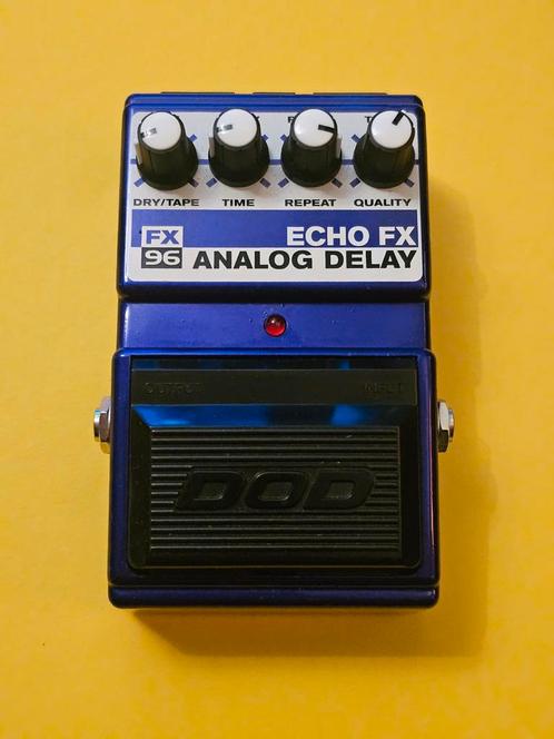 DOD FX96 Echo FX Analog Delay - Vintage Pedal, Muziek en Instrumenten, Effecten, Gebruikt, Delay of Echo, Ophalen of Verzenden