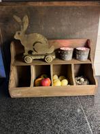 Zwaar houten gruttersbak sober,landelijk,keuken, Ophalen of Verzenden, X, X, X