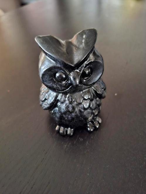 Obsidiaan uil, Verzamelen, Mineralen en Fossielen, Mineraal, Ophalen of Verzenden