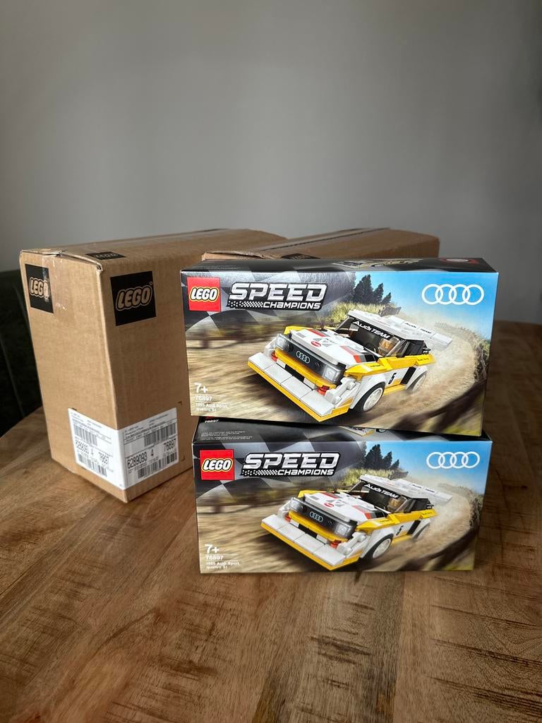 LEGO 76897 Audi Quattro Speed Champions - Nieuw!, Kinderen en Baby's, Speelgoed | Duplo en Lego, Ophalen of Verzenden, Nieuw, Complete set
