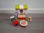 10927 Duplo pizzakraam, Ophalen of Verzenden, Zo goed als nieuw, Complete set, Duplo