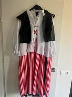 Piratenjurk met kunstlederen gilet mt. L, Kleding | Dames, Carnavalskleding en Feestkleding, Carnaval, Maat 42/44 (L), Ophalen of Verzenden