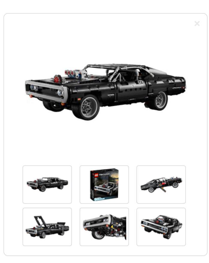 LEGO Technic Dom's Dodge Charger - Nieuw!, Kinderen en Baby's, Speelgoed | Duplo en Lego, Nieuw, Lego, Complete set, Ophalen of Verzenden