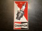 Emaille schild CHAMPION BOUGIES Dealer Reclamebord, Verzamelen, Merken en Reclamevoorwerpen, Ophalen of Verzenden, Zo goed als nieuw