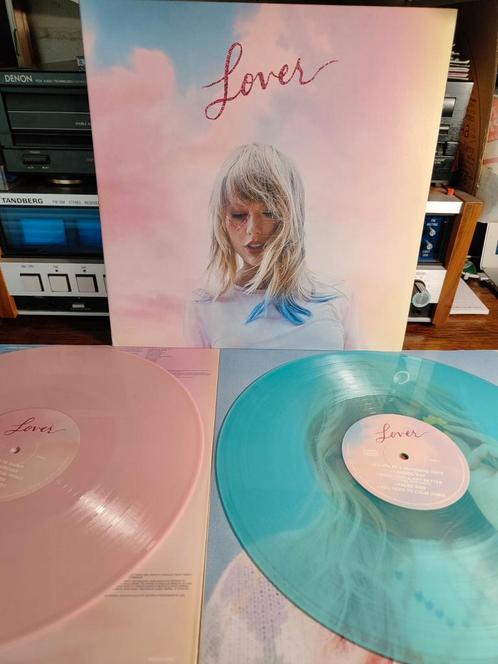 Taylor Swift - Lover Vinyl Boxset (Roze & Blauw), Cd's en Dvd's, Vinyl | Rock, Zo goed als nieuw, Poprock, Ophalen of Verzenden
