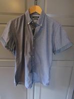 G596 Marc O’Polo mt M overhemd denim blauw korte mouw, Halswijdte 39/40 (M), Zo goed als nieuw, Marc O’Polo, Verzenden