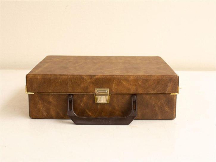 koffertje voor cassettebandjes 29020, Verzamelen, Blikken, Gebruikt, Overige, Overige merken, Ophalen of Verzenden