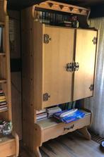 boekenkasten (2) / blank eiken, Huis en Inrichting, Gebruikt, Eikenhout, 50 tot 75 cm, 200 cm of meer