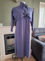 Apanage paarse jurk en vest bolero 36 met cashmere zgan, Verzenden, Paars, Zo goed als nieuw, Maat 36 (S)