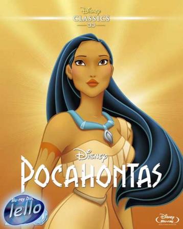 Blu-ray: Disney's Pocahontas (1995 Irene Bedard Judy Kuhn)SC beschikbaar voor biedingen
