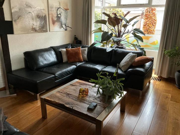 Kwaliteit van leolux Natuzzi, Huis en Inrichting, Banken | Complete zithoeken, Gebruikt, Leer, Ophalen