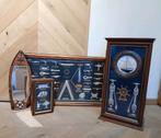 Nautische accessoires, knopenbord, sleutelkastje, spiegel, Ophalen of Verzenden