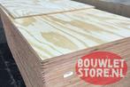 Underlayment 18 mm platen Radiata Pine B/C houten plaat, Ophalen of Verzenden, Nieuw, Hout, Minder dan 20 mm