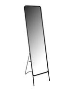 Passpiegel Zwart Metaal 132cm, Huis en Inrichting, Woonaccessoires | Spiegels, Ophalen, Minder dan 50 cm, 100 tot 150 cm, Zo goed als nieuw