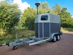 Compleet nieuw opgebouwde 2 paards koetstrailer / mentrailer, Ophalen of Verzenden, Zo goed als nieuw, 2-paards trailer