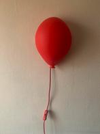Vintage Ikea rode ballon wandlamp, Ophalen of Verzenden, Zo goed als nieuw