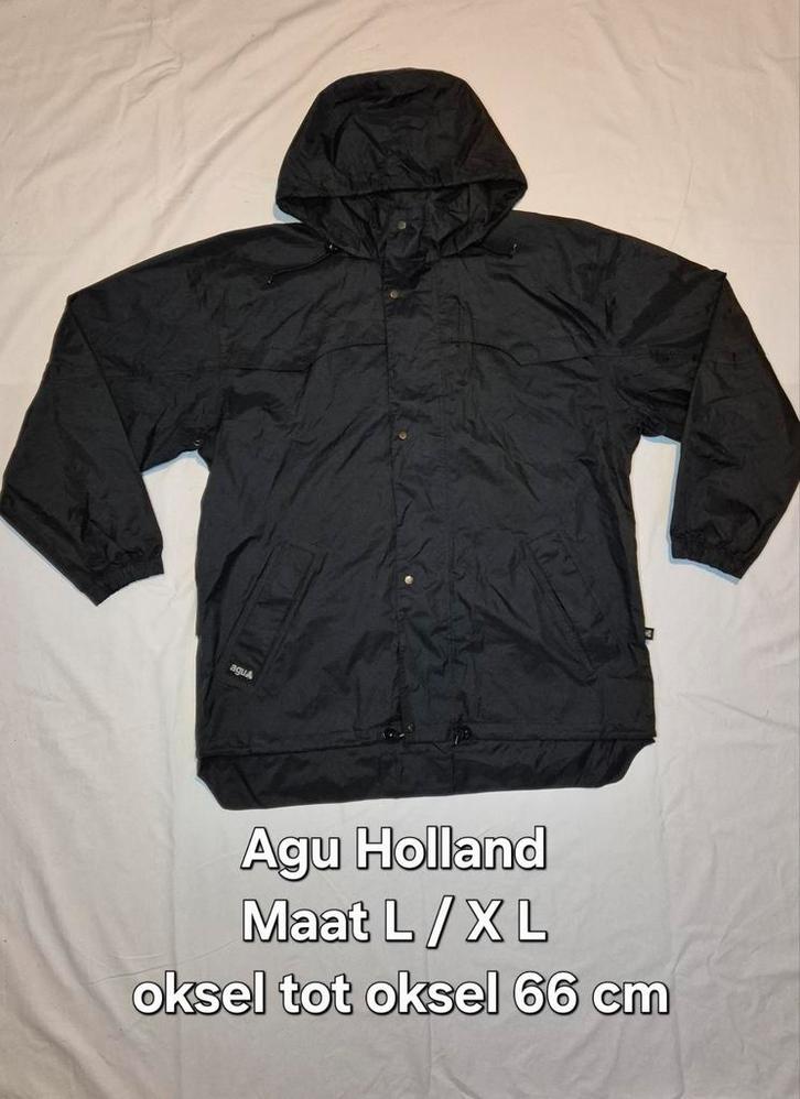 Agu Holland Regenjas Maat L/XL, Caravans en Kamperen, Regenkleding, Regenjas, Heren, Ophalen of Verzenden
