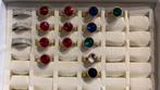 16 stuks ringen mix maat 18 t/m 20, Sieraden, Tassen en Uiterlijk, Ringen, Overige kleuren, Nieuw, Ophalen of Verzenden, Dame