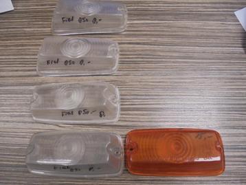 5 x knipperlichtglas Fiat 850 Bellu 01.381.200 e.a. beschikbaar voor biedingen