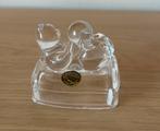 Vintage katten beeldje Cristal d'Arques France, Antiek en Kunst, Antiek | Glas en Kristal, Ophalen of Verzenden