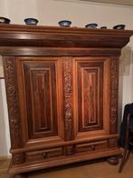 Prachtige Rankenkast met kommenset (demontabel), Antiek en Kunst, Antiek | Meubels | Kasten, Ophalen