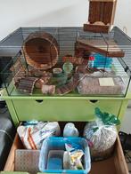Hamsterkooi met kast en toebehoren, Ophalen, 110 cm of meer, Kooi, 90 cm of meer