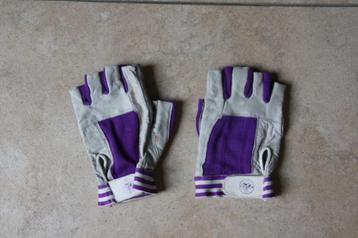 Vintage leren zeilhandschoenen Magic Marine. Maat Small. beschikbaar voor biedingen