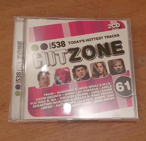 538 HitZone 61 (2 CD's), Cd's en Dvd's, Cd's | Verzamelalbums, Zo goed als nieuw, Pop, Boxset, Ophalen of Verzenden