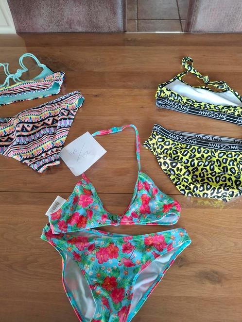 3x bikini maat 146-152, Kinderen en Baby's, Kinderkleding | Maat 146, Gebruikt, Meisje, Sport- of Zwemkleding, Ophalen of Verzenden