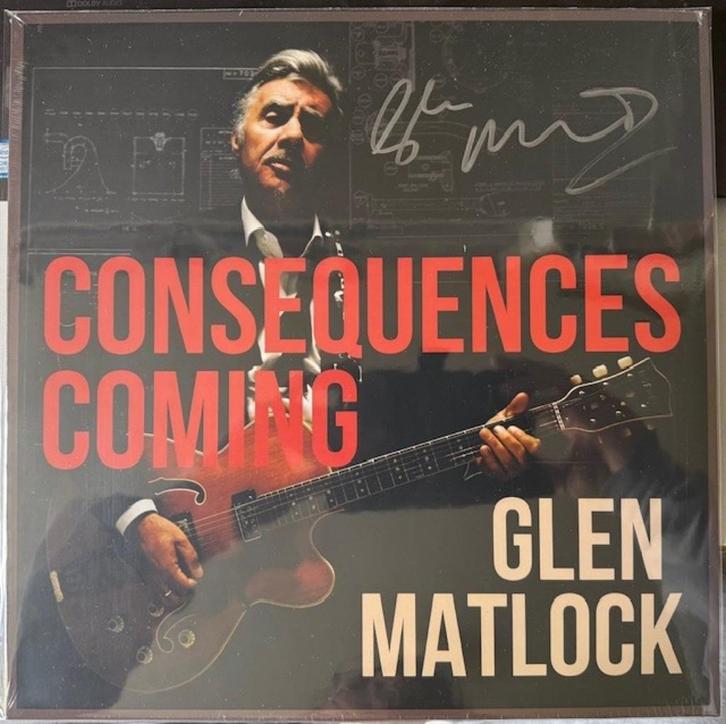 Glen Matlock (The Sex Pistols)-Consequences Coming lp, Signe, Cd's en Dvd's, Vinyl | Rock, Nieuw in verpakking, Overige genres