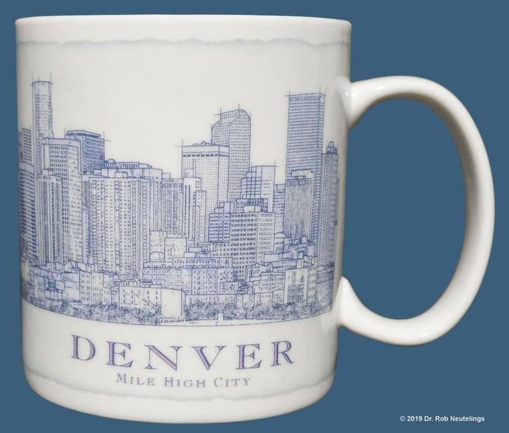 Starbucks mok / mug Architecture Denver USA, Verzamelen, Merken en Reclamevoorwerpen, Zo goed als nieuw, Gebruiksvoorwerp, Ophalen of Verzenden