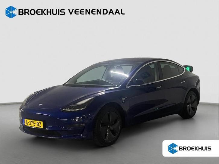 Tesla Model 3 Standard RWD Plus 60 kWh | Org NL | Panoramada, Auto's, Tesla, Bedrijf, Te koop, Model 3, ABS, Adaptive Cruise Control