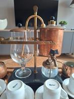 Antieke koffie percolator complete set, Ophalen