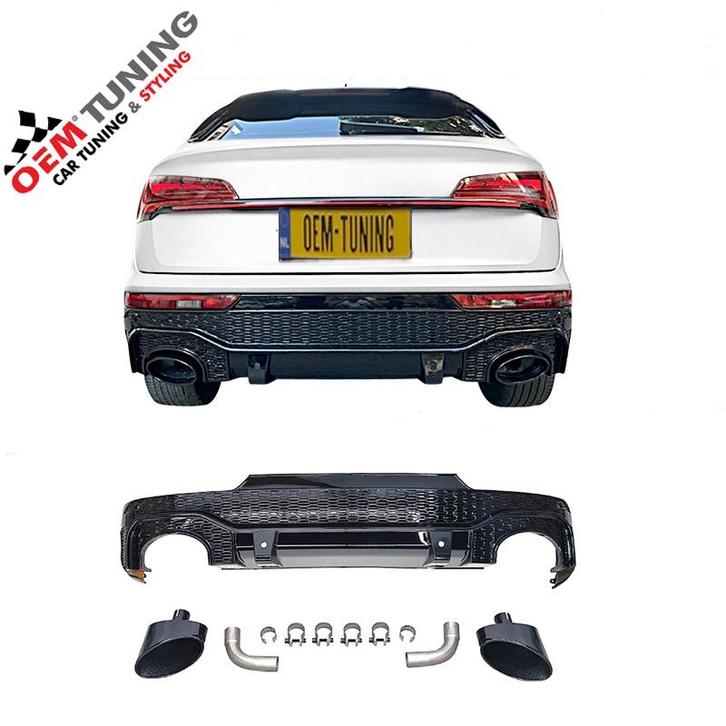 RSQ5 Diffuser voor Q5 | 21-25 | sportback | black edition |, Auto diversen, Tuning en Styling, Ophalen of Verzenden