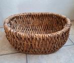 gevlochten mand, Mand, Ophalen of Verzenden, Zo goed als nieuw, Riet