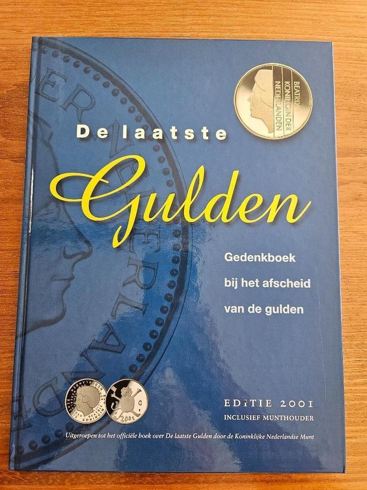 Boek "De laatste gulden" van M.J. Luites, Postzegels en Munten, Munten | Nederland, 1 gulden, Koningin Beatrix, Ophalen of Verzenden