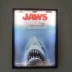 Jaws - Filmposter met verlichting, Verzenden, Zo goed als nieuw