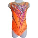 Nieuw Ritmische gymnastiek pakje mt 140, Nieuw, Oranje, Turnpak(je), Kindermaat 122 t/m 140