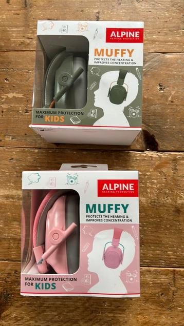Muffy kids Alpine hearing protection oorkap ( nieuw) beschikbaar voor biedingen