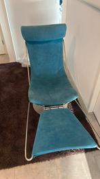 Olaf Lund designer lounge stoel, Ophalen, Lund, Blauw, Lund