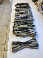 Te Koop GROTE PARTY M RAILS in prima staat. zie foto-s, Ophalen, Gebruikt, Gelijkstroom, Rails