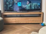 Mooi massief eiken TV meubel van Tikamoon, Huis en Inrichting, Ophalen, 150 tot 200 cm, Eikenhout, Zo goed als nieuw
