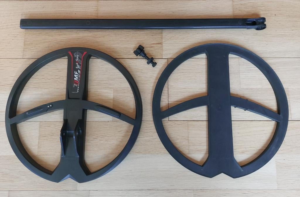 XP Deus 2  FMF zoekschijf 11 Inch , 28 cm, Hobby en Vrije tijd, Metaaldetectors, Ophalen of Verzenden, Zo goed als nieuw