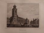Deventer staalgravure, Antiek en Kunst, Kunst | Etsen en Gravures, Ophalen of Verzenden