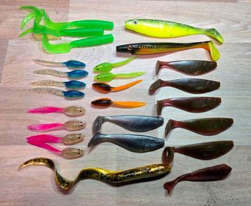 Partij Shads in TackleBox : SPRO / Lucky John / SAVAGE GEAR  beschikbaar voor biedingen