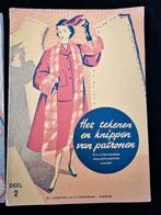 Vintage Modeboek: Tekenen en Knippen van Patronen naaister, Ophalen of Verzenden, Gebruikt, Vrouw, Overige merken