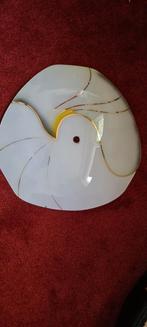 Mooie vintage /retro plafonnière, schaal plafondlamp, Ophalen, Huis en Inrichting