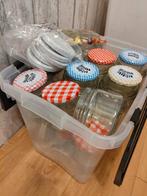 Inmaak potten en jampotten, Huis en Inrichting, Keuken | Potten en Pannen, Ophalen, Zo goed als nieuw, Glas, Pot, Bus of Blik