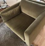 Groene Wehkamp Loveseat - Comfortabel en stijlvol!, Huis en Inrichting, Fauteuils, Ophalen, Gebruikt, 75 tot 100 cm, 100 tot 125 cm