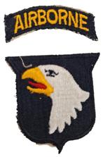 orginele 101 airborne patch in nette staat, Ophalen of Verzenden, Amerika, Embleem of Badge